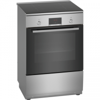 Bosch Cooker HLN39A050U Series 4 Hob type Induction, Oven type Electric, Stainless Steel, Width 60 cm, Grilling, LED, 66 L, Dept