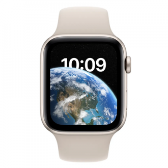 Apple Watch SE MNPT3EL/A 44mm, GPS (satellite), Retina LTPO OLED, Touchscreen, Heart rate monitor, Waterproof, Bluetooth, Wi-Fi,