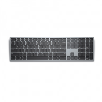 Dell Keyboard KB700 Wireless, RU, 2.4 GHz, Bluetooth 5.0, Titan Gray