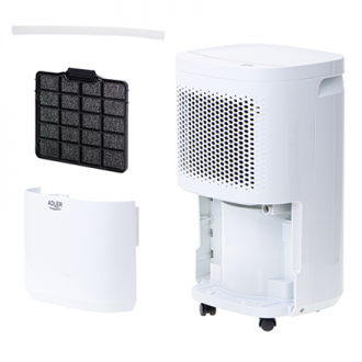 Adler Air Dehumidifier AD 7917 Power 200 W, Suitable for rooms up to 60 m , Water tank capacity 2.2 L, White