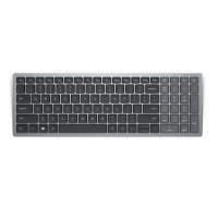 Dell Keyboard KB740 Wireless, RU, 2.4 GHz, Bluetooth 5.0, Titan Gray