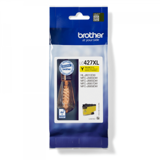 Brother LC427XLY Ink Cartridge, Yellow Brother LC427XLY Ink Cartridge, Yellow