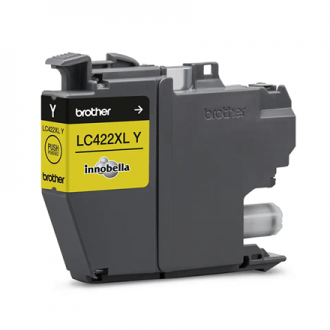Brother LC422XLY Ink Cartridge, Yellow Brother LC422XLY Ink Cartridge, Yellow