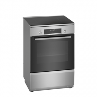 Bosch Cooker HLS79W351U Series 6 Hob type Induction, Oven type Electric, Stainless Steel, Width 60 cm, Grilling, LCD, 63 L, Dept