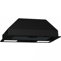 Gorenje Hood BHI681EB Telescopic, Energy efficiency class D, Width 58 cm, 370 m /h, Mechanical control, LED, Black