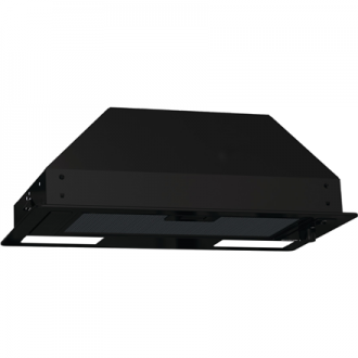 Gorenje Hood BHI681EB Telescopic, Energy efficiency class D, Width 58 cm, 370 m /h, Mechanical control, LED, Black