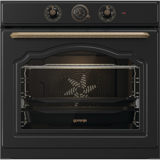 Gorenje Oven BOS67371CLB 77 L, Built in, EcoClean, Mechanical, Steam function, Height 59.5 cm, Width 59.5 cm, Black Gorenje Oven BOS67371CLB 77 L, Built in, EcoClean, Mechanical, Steam function, Height 59.5 cm, Width 59.5 cm, Black