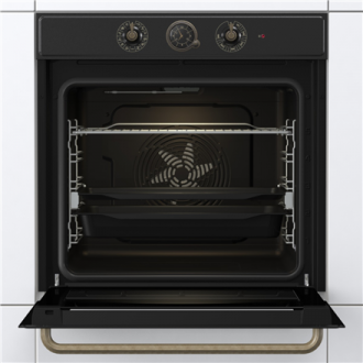 Gorenje Oven BOS67371CLB 77 L, Built in, EcoClean, Mechanical, Steam function, Height 59.5 cm, Width 59.5 cm, Black Gorenje Oven BOS67371CLB 77 L, Built in, EcoClean, Mechanical, Steam function, Height 59.5 cm, Width 59.5 cm, Black