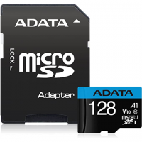 ADATA microSDXC/SDHC UHS-I Memory Card Premier 128 GB, microSDHC/SDXC, Flash memory class 10