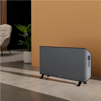 Duux Edge 2000 Smart Convector Heater 2000 W, Suitable for rooms up to 30 m , Gray, Indoor, Remote Control via Smartphone