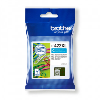 Brother LC422XLC Ink Cartridge, Cyan Brother LC422XLC Ink Cartridge, Cyan