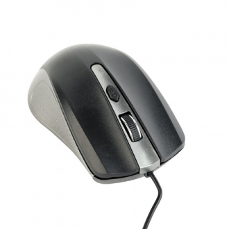 Gembird MUS-4B-01-GB Optical Mouse, Spacegrey/Black, USB