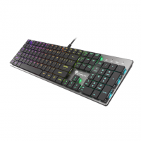 GENESIS THOR 420 Gaming Keyboard, US Layout, Wired, Silver