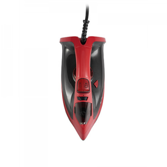 Mesko Iron MS 5031 Steam Iron, 2400 W, Continuous steam 40 g/min, Steam boost performance 70 g/min, Red/Black
