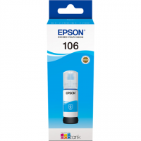 Epson Ecotank 106 Ink Bottle, Cyan Epson Ecotank 106 Ink Bottle, Cyan