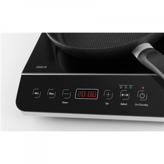Caso Hob Touch 3500 Induction, Number of burners/cooking zones 2, Touch control, Timer, Black, Display Caso Hob Touch 3500 Induction, Number of burners/cooking zones 2, Touch control, Timer, Black, Display