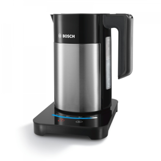 Bosch Kettle TWK7203 With electronic control, Stainless steel, Stainless steel/ black, 2200 W, 360 rotational base, 1.7 L