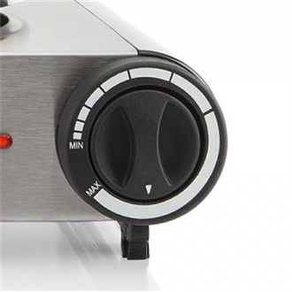 Tristar Free standing table hob KP-6248 Number of burners/cooking zones 2, Stainless Steel/Black, Electric