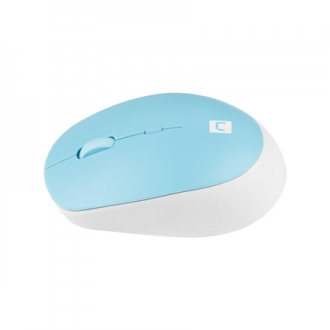 Natec Mouse Harrier 2 Wireless, White/Blue, Bluetooth Natec Mouse Harrier 2 Wireless, White/Blue, Bluetooth