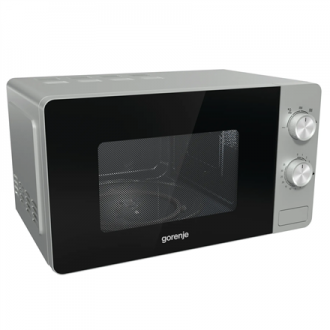 Gorenje Microwave Oven MO20E1S Free standing, 20 L, 800 W, Silver Gorenje Microwave Oven MO20E1S Free standing, 20 L, 800 W, Silver