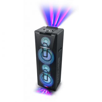 Muse Party Box Double Bluetooth CD Speaker M-1990 DJ 1000 W, Wireless connection, Black, Bluetooth Muse Party Box Double Bluetooth CD Speaker M-1990 DJ 1000 W, Wireless connection, Black, Bluetooth