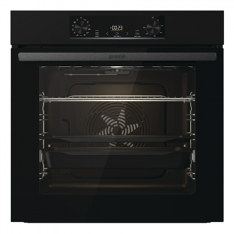 Gorenje Oven BOS6737E06B 77 L, Multifunctional, EcoClean, Mechanical controls, Steam function, Height 59.5 cm, Width 59.5 cm, Bl