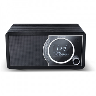 Sharp DR-450(BK) Digital Radio, FM/DAB/DAB+, Bluetooth 4.2, Alarm function, Midnight Black Sharp DR-450(BK) Digital Radio, FM/DAB/DAB+, Bluetooth 4.2, Alarm function, Midnight Black