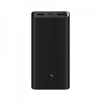 Redmi Fast Charge Power Bank 20000 mAh, Black, 18 W