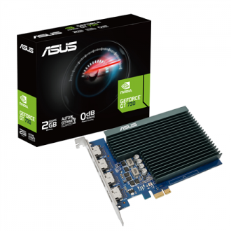 Asus GT730-4H-SL-2GD5 NVIDIA, 2 GB, GeForce GT 730, GDDR5, PCI Express 2.0, Processor frequency 902 MHz, HDMI ports quantity 4, 