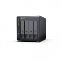 QNAP 4-Bay TR-004 Up to 4 HDD/SSD Hot-Swap, Micro processor with hardware RAID, 1 x Type-C USB 3.2 Gen 1 (USB 3.2 Gen 1)