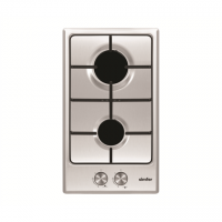Simfer Hob H3.200.VGRIM Gas, Number of burners/cooking zones 2, Rotary knobs, Stainless steel