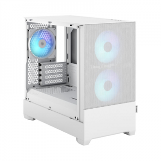 Fractal Design Pop Mini Air RGB White TG Clear Tint, mATX, Mini ITX, Power supply included No Fractal Design Pop Mini Air RGB White TG Clear Tint, mATX, Mini ITX, Power supply included No