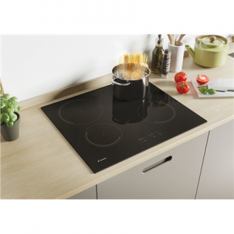 Candy Hob CI642CTT/E1 Induction, Number of burners/cooking zones 4, Touch, Timer, Black