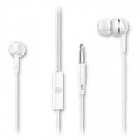 Motorola Headphones Earbuds 105 Built-in microphone, In-ear, 3.5 mm plug, White