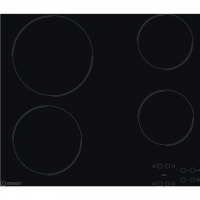 INDESIT Hob AAR 160 C Induction, Number of burners/cooking zones 4, Touch, Timer, Black