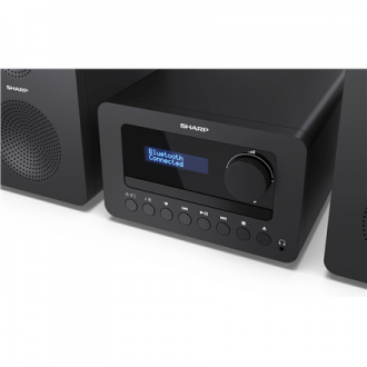 Sharp XL-B520D(BK) Tokyo Hi-Fi Micro System 2.0, FM/DAB/DAB+/USB, CD, Bluetooth 5.0, Aux-in, Black Sharp XL-B520D(BK) Tokyo Hi-Fi Micro System 2.0, FM/DAB/DAB+/USB, CD, Bluetooth 5.0, Aux-in, Black