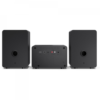 Sharp XL-B520D(BK) Tokyo Hi-Fi Micro System 2.0, FM/DAB/DAB+/USB, CD, Bluetooth 5.0, Aux-in, Black Sharp XL-B520D(BK) Tokyo Hi-Fi Micro System 2.0, FM/DAB/DAB+/USB, CD, Bluetooth 5.0, Aux-in, Black