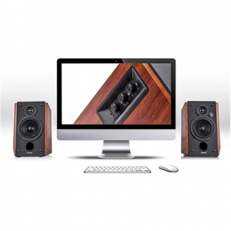 Edifier Active Bluetooth Bookshelf Speakers R1700BTS Brown, Bluetooth, Wireless connection