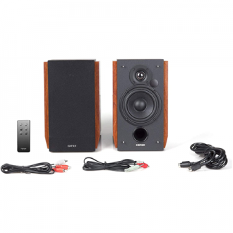 Edifier Active Bluetooth Bookshelf Speakers R1700BTS Brown, Bluetooth, Wireless connection