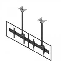 EDBAK Menu Board Ceiling Mount for Two Screens Ceiling mount, MBV2155-L, 50-57 