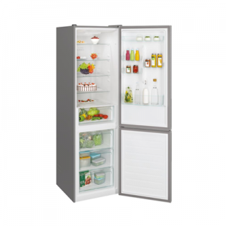 Candy Refrigerator CCE4T620DX Energy efficiency class D, Free standing, Combi, Height 2000 cm, No Frost system, Fridge net capac