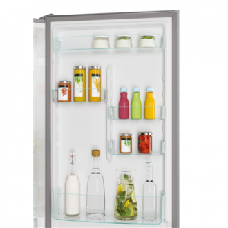 Candy Refrigerator CCE4T620DX Energy efficiency class D, Free standing, Combi, Height 2000 cm, No Frost system, Fridge net capac