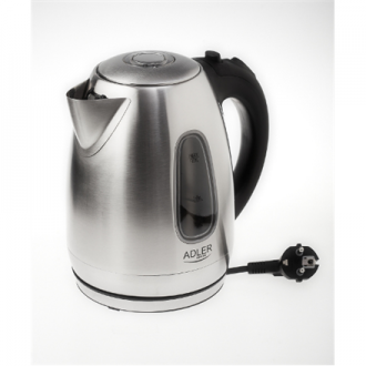 Adler Kettle AD 1223 Standard, Stainless steel, Stainless steel, 2200 W, 360 rotational base, 1.7 L
