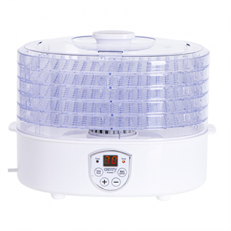 Camry Food Dehydrator CR 6659 Power 240 W, Number of trays 5, Temperature control, Integrated timer, White