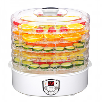 Camry Food Dehydrator CR 6659 Power 240 W, Number of trays 5, Temperature control, Integrated timer, White