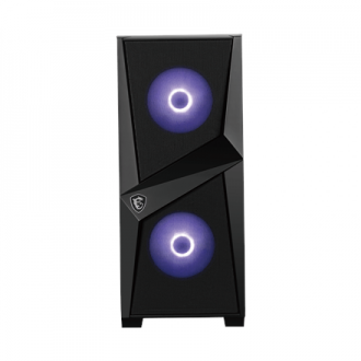 MSI MAG FORGE 100M PC Case, Mid-Tower, USB 3.2, Black
