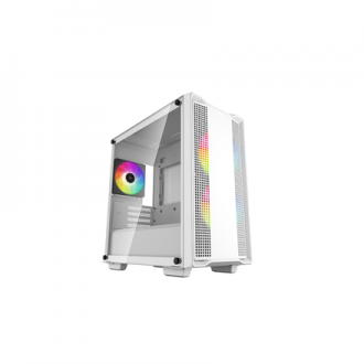 Deepcool ARGB Micro-ATX CASE CC360 White, Mini-ITX / Micro-ATX, 4, Power supply included No, 1x USB3.0, 1x USB2.0, 1x Audio, ABS Deepcool ARGB Micro-ATX CASE CC360 White, Mini-ITX / Micro-ATX, 4, Power supply included No, 1x USB3.0, 1x USB2.0, 1x Audio, ABS