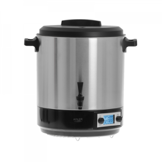 Adler Electric pot/Cooker AD 4496 Stainless steel/Black, 28 L, Lid included Adler Electric pot/Cooker AD 4496 Stainless steel/Black, 28 L, Lid included