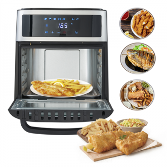 Adler Airfryer Oven AD 6309 Power 1700 W, Capacity 13 L, Stainless steel/Black