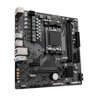 Gigabyte A620M H 1.0 M/B Processor family AMD, Processor socket AM5, DDR5 DIMM, Memory slots 2, Supported hard disk drive interf Gigabyte A620M H 1.0 M/B Processor family AMD, Processor socket AM5, DDR5 DIMM, Memory slots 2, Supported hard disk drive interf